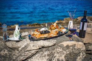 Sea food on Brac Island Gastronomy, Croatia